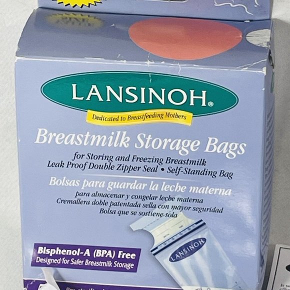 Lansinoh Breastmilk Storage Bags 75 Pre Sterilized Bags For Storing And Freezing - Picture 3 of 14
